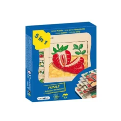 Beleduc Houten Lagen Puzzel Aardbei