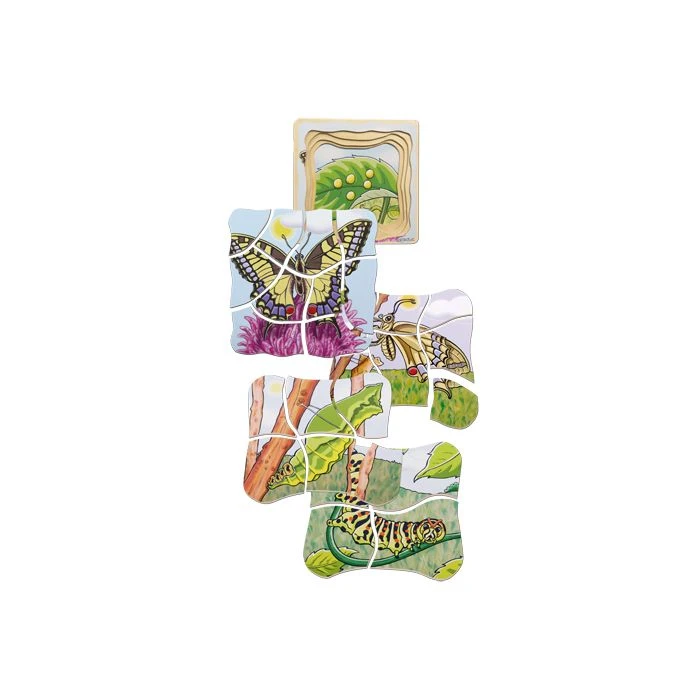 Beleduc Houten Lagen Puzzel Vlinder