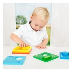 Beleduc Houten Baby Stapelpuzzel