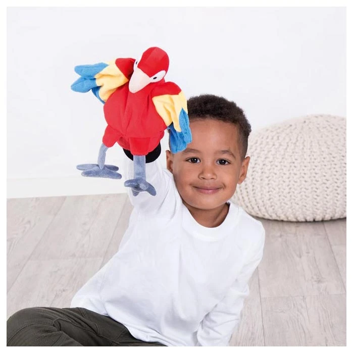 Beleduc Handpop Papegaai - Afbeelding 2