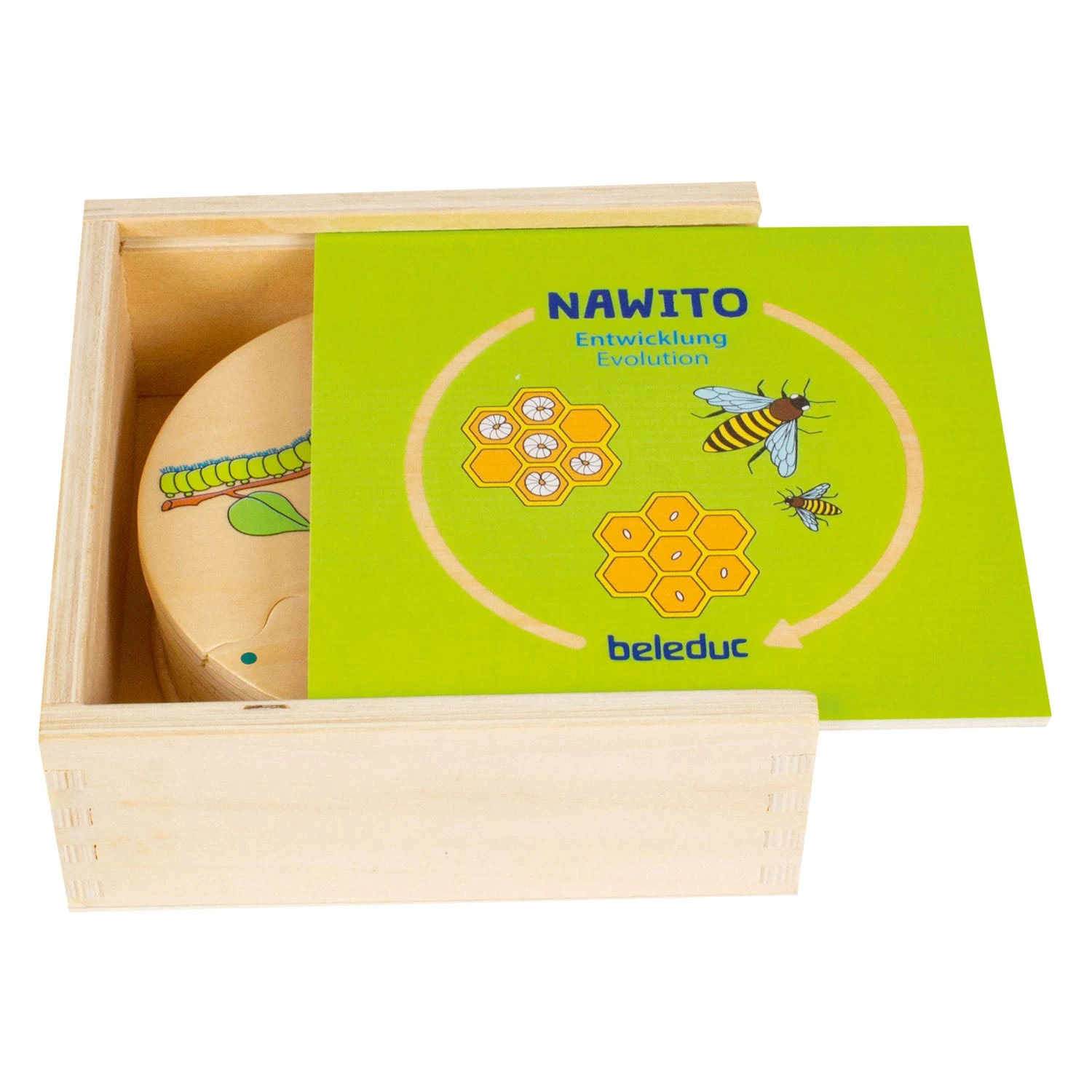 Beleduc Nawito Natuur EvolutieHouten Kinderspel