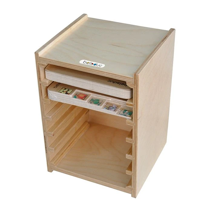 Beleduc Houten Puzzel Kast S