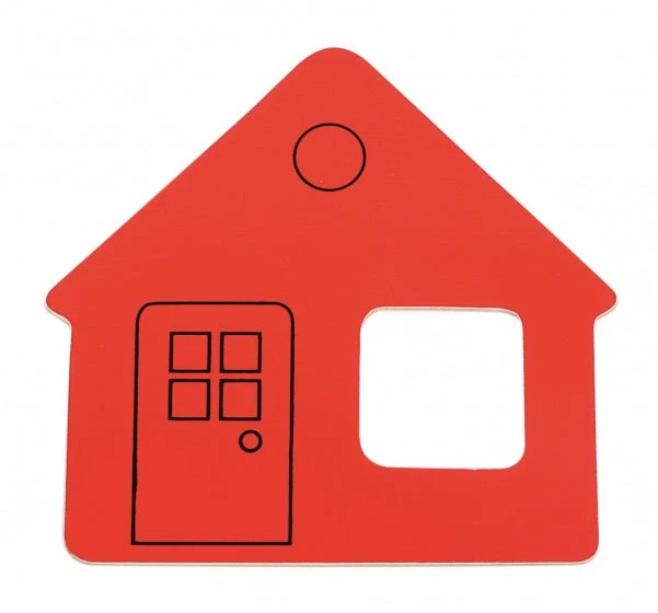 Beleduc Vormenpuzzel Huis 5-laags Junior Hout 5 Stukjes - Afbeelding 2