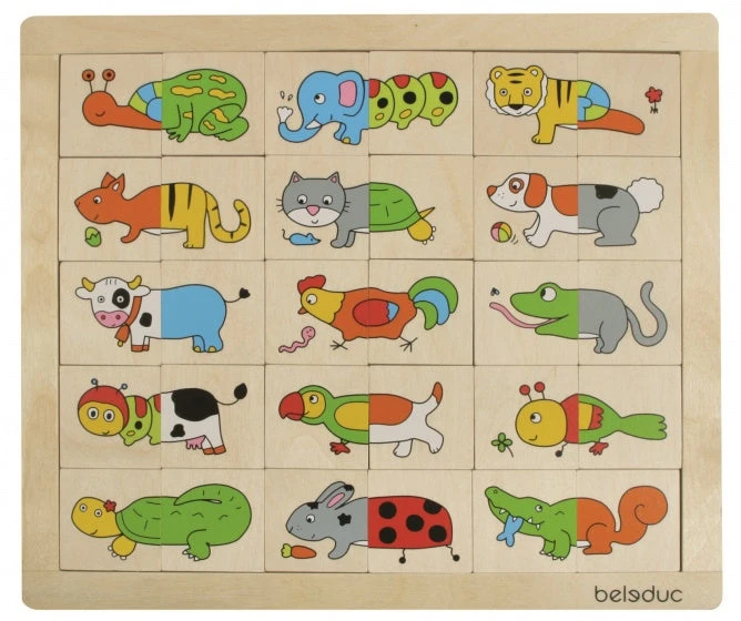 Beleduc Legpuzzel Fantasiedieren 30 Stukjes - Afbeelding 2