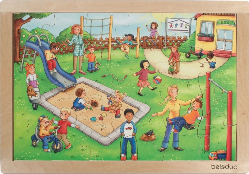 Beleduc Legpuzzel Kleuterschool 24 Stukjes 41 Cm
