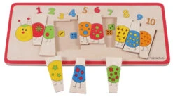 Beleduc Telpuzzel Rups 10 Stukjes