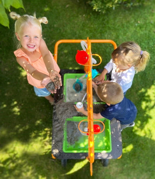 Beleduc Tuinspeelgoed - Rollende Zand- En Watertafel - Afbeelding 3